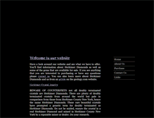 Tablet Screenshot of herkimerdiamonds.ca